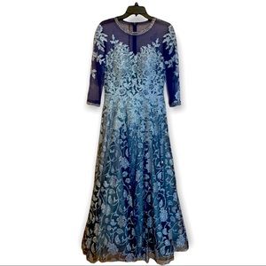 Fancy evening dress, size 10, by Royal Queen Collection